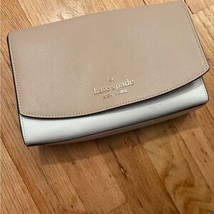Kate Spade Beige and White Women's Bag